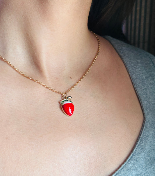 Strawberry Necklace