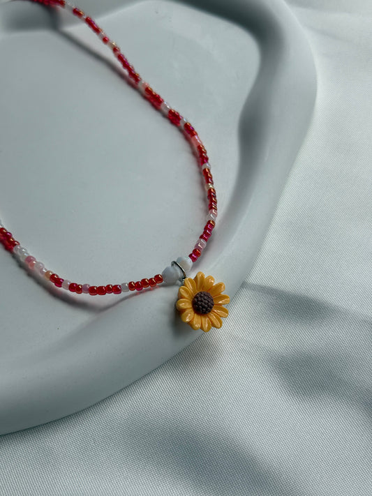 Sunflower Necklace