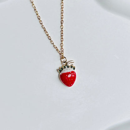 Strawberry Necklace