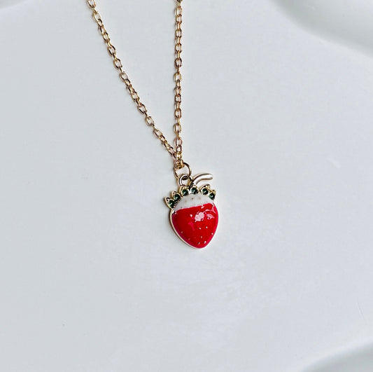 Strawberry Necklace