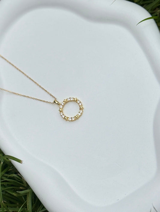 Alternate Diamond & Star Necklace